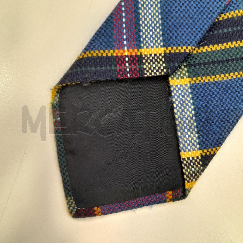CRAVATTA ETRO TARTAN BL GI VE RSS BI | Mercatino dell'Usato Roma viale tirreno 3