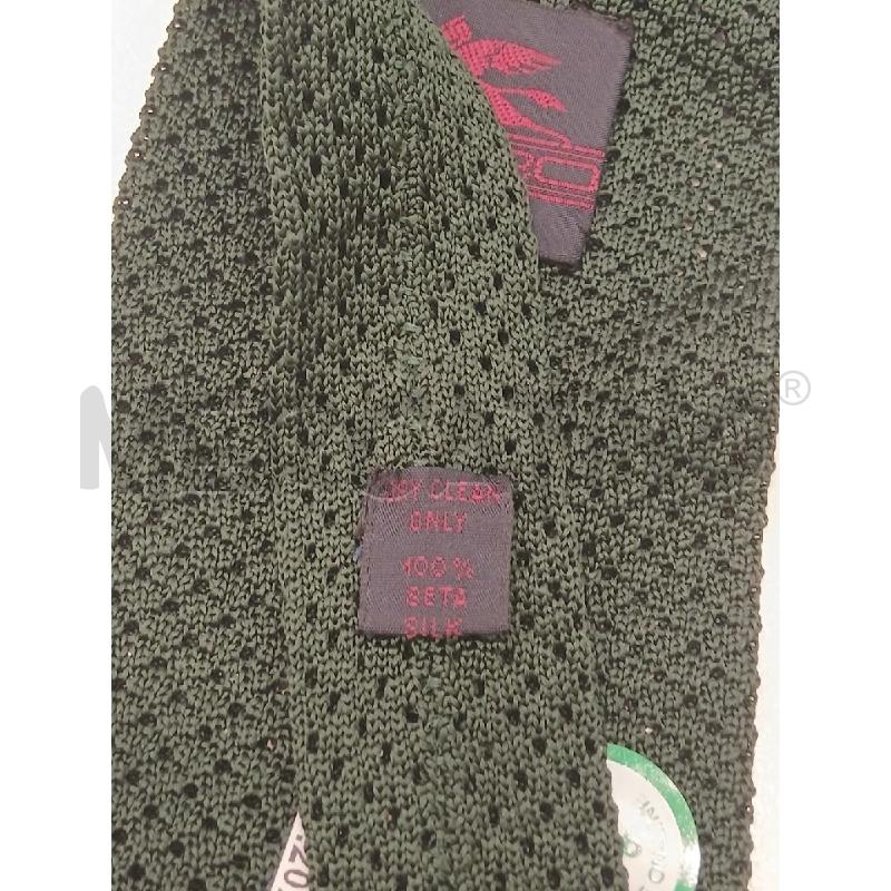 CRAVATTA ETRO VERDE  | Mercatino dell'Usato Roma viale tirreno 3