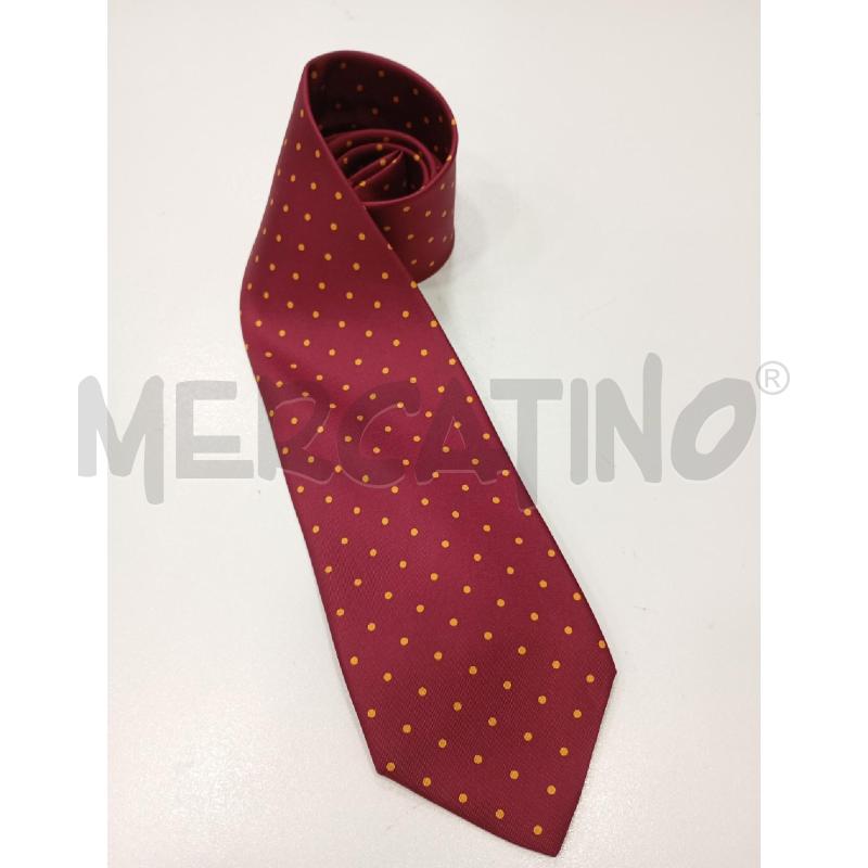 CRAVATTA FENDI BORDEAUX POIS GI | Mercatino dell'Usato Roma viale tirreno 1