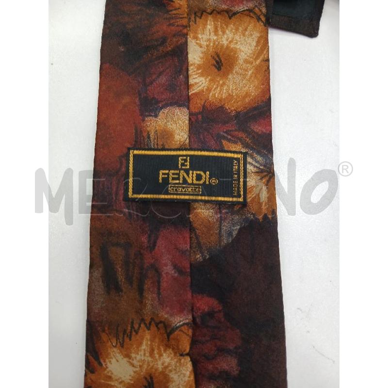CRAVATTA FENDI VINTAGE  | Mercatino dell'Usato Roma viale tirreno 2