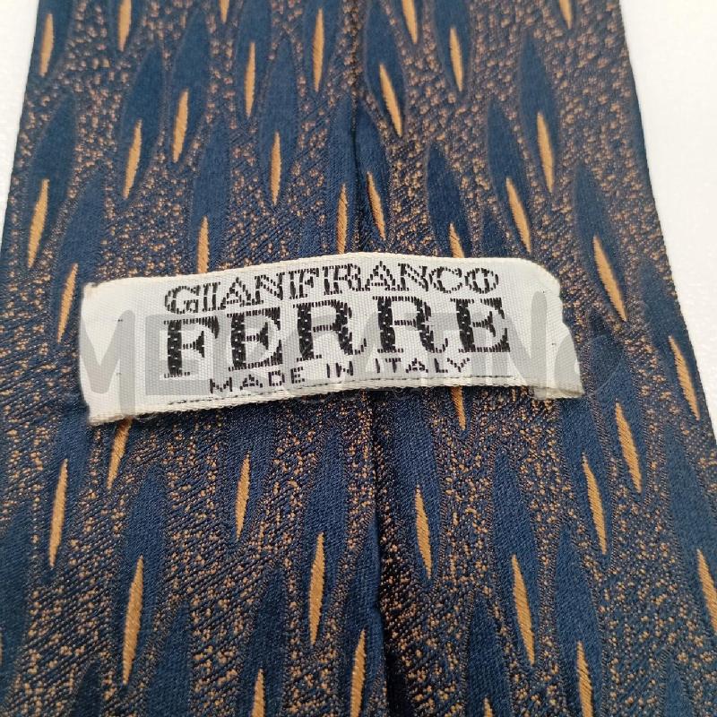 CRAVATTA GIANFRANCO FERRÈ BLU FANTASIA MULTICOLOR | Mercatino dell'Usato Roma viale tirreno 2