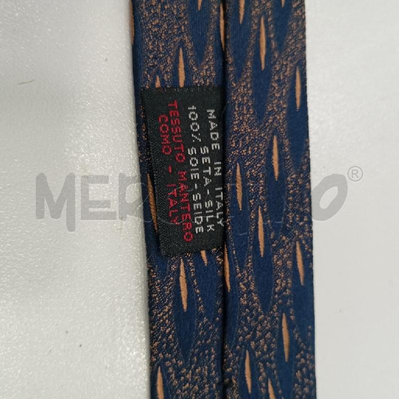 CRAVATTA GIANFRANCO FERRÈ BLU FANTASIA MULTICOLOR | Mercatino dell'Usato Roma viale tirreno 3