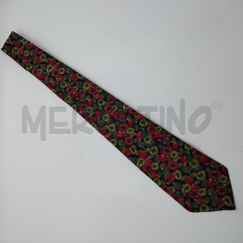 CRAVATTA GIVENCHY NE FIORI ASTRATTI RSS GR VE  | Mercatino dell'Usato Roma viale tirreno 1