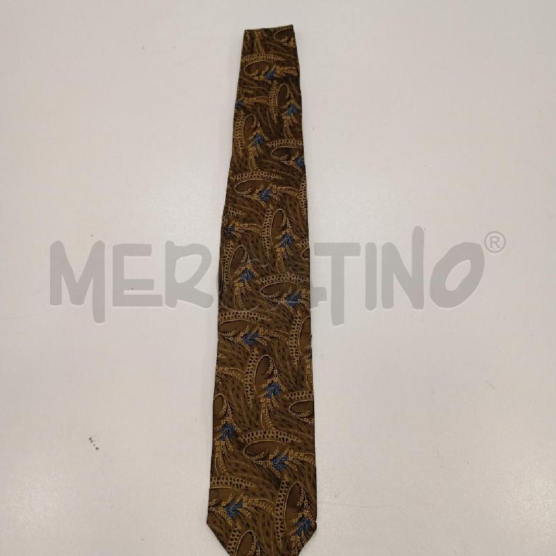 CRAVATTA HUGO BOSS GIALLO FANTASIA MULTICOLOR | Mercatino dell'Usato Roma viale tirreno 1