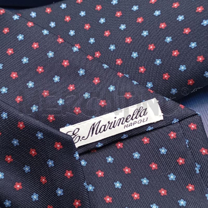 CRAVATTA MARINELLA BL SCURO FIORI CE RSS  | Mercatino dell'Usato Roma viale tirreno 3