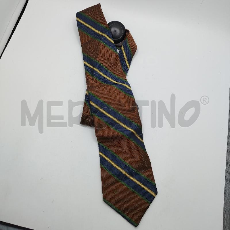 CRAVATTA VALENTINO RIGHE OBLIQUE MA BL VE  | Mercatino dell'Usato Roma viale tirreno 1