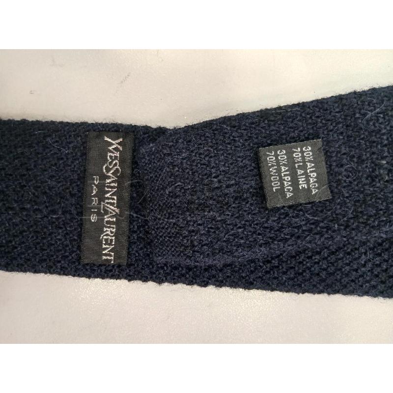CRAVATTA YSL BLU  | Mercatino dell'Usato Roma viale tirreno 3