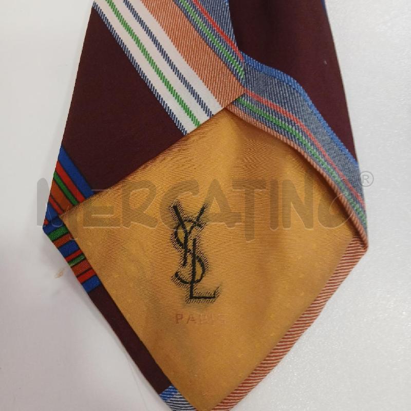 CRAVATTA YSL RSS VARI COLORI  | Mercatino dell'Usato Roma viale tirreno 4