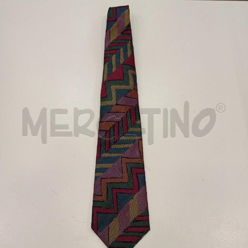CRAVATTA YVES SAINT LAURENT MULTICOLOR | Mercatino dell'Usato Roma viale tirreno 1