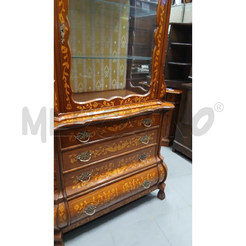 CREDENZA D/CORPO INTARSIATA 1AV 4C | Mercatino dell'Usato Roma viale tirreno 1