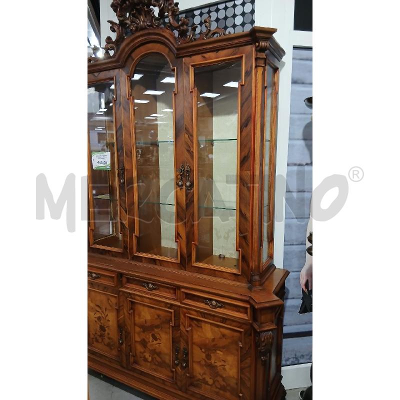 CREDENZA D/CORPO INTARSIATA FREGIO SUPERIORE | Mercatino dell'Usato Roma viale tirreno 1