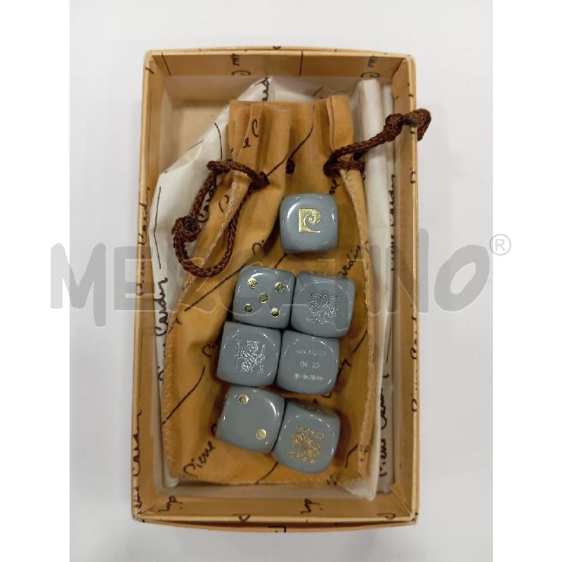 DADI POKER PIERRE CARDIN | Mercatino dell'Usato Roma viale tirreno 1