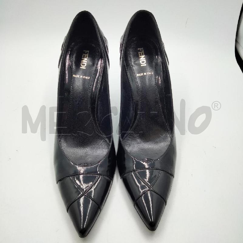 DECOLLETE FENDI NERO IN  VERNICE  | Mercatino dell'Usato Roma viale tirreno 2
