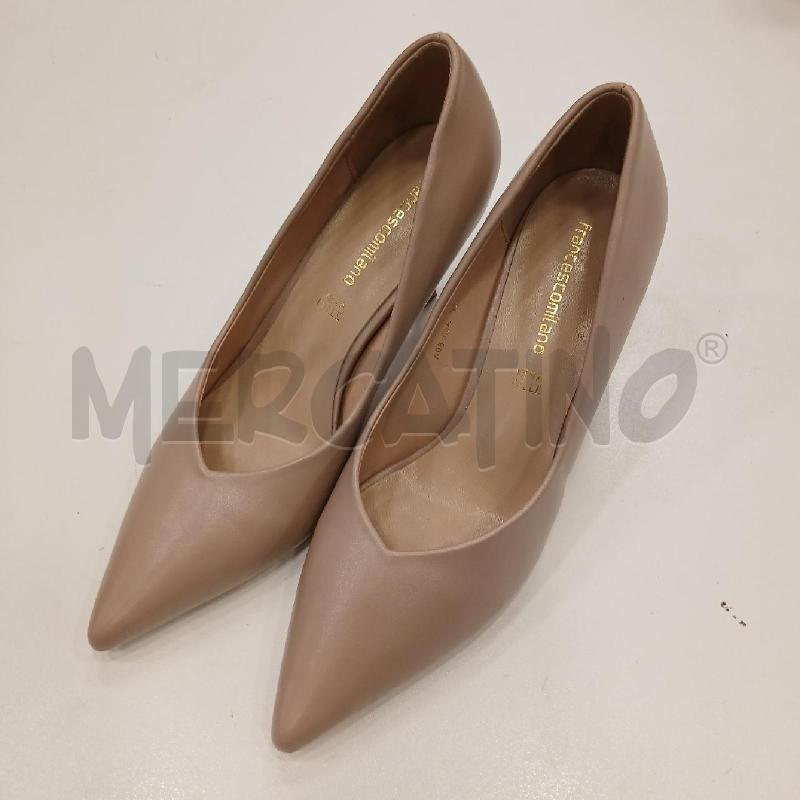 DECOLLETE FRANCESCOMILANO NUDE BASSE | Mercatino dell'Usato Roma viale tirreno 1