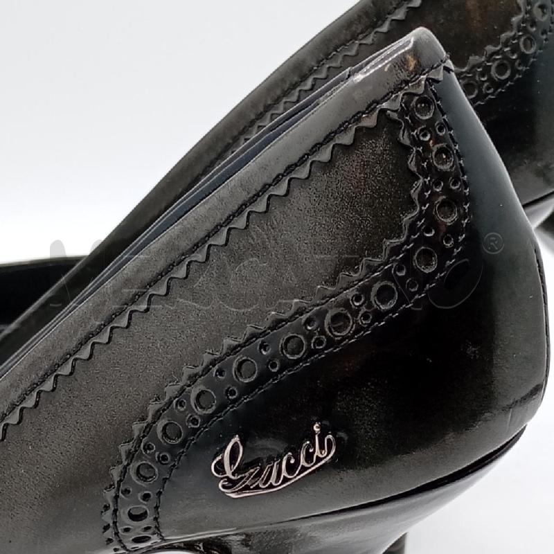 DECOLLETE GUCCI GRIGIO VERNICE  | Mercatino dell'Usato Roma viale tirreno 3
