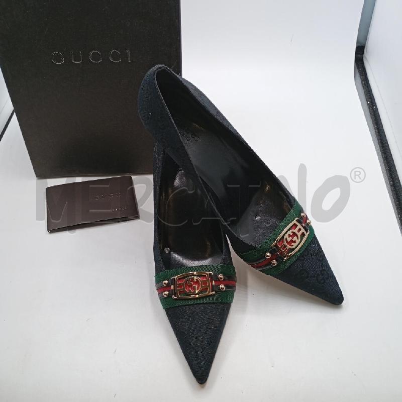 DECOLLETE GUCCI NE GG SCAT  | Mercatino dell'Usato Roma viale tirreno 1