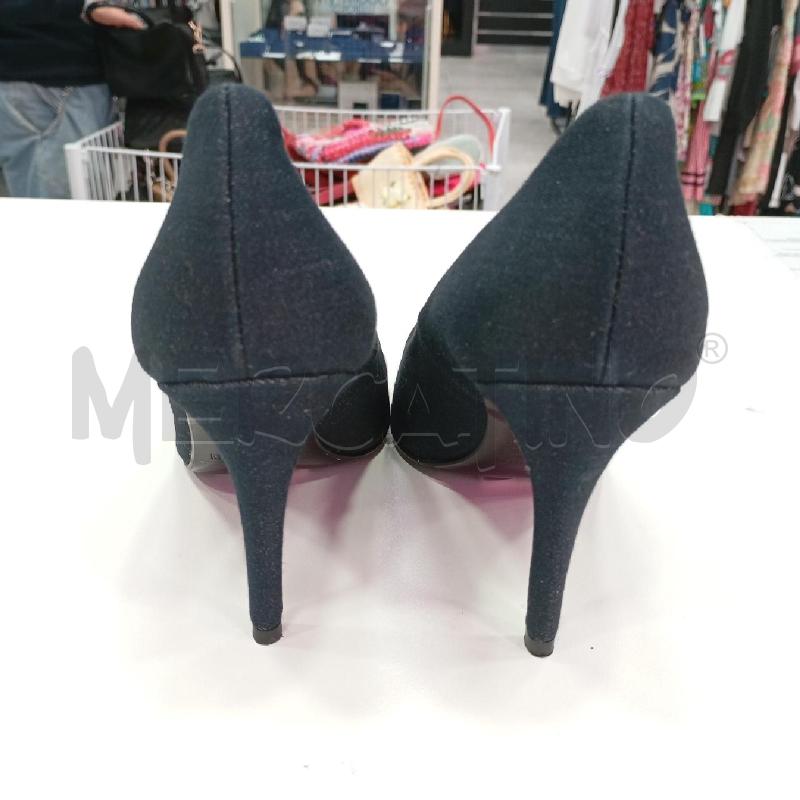 DECOLLETE MARINA RINALDI JEANSATE SCURO | Mercatino dell'Usato Roma viale tirreno 2