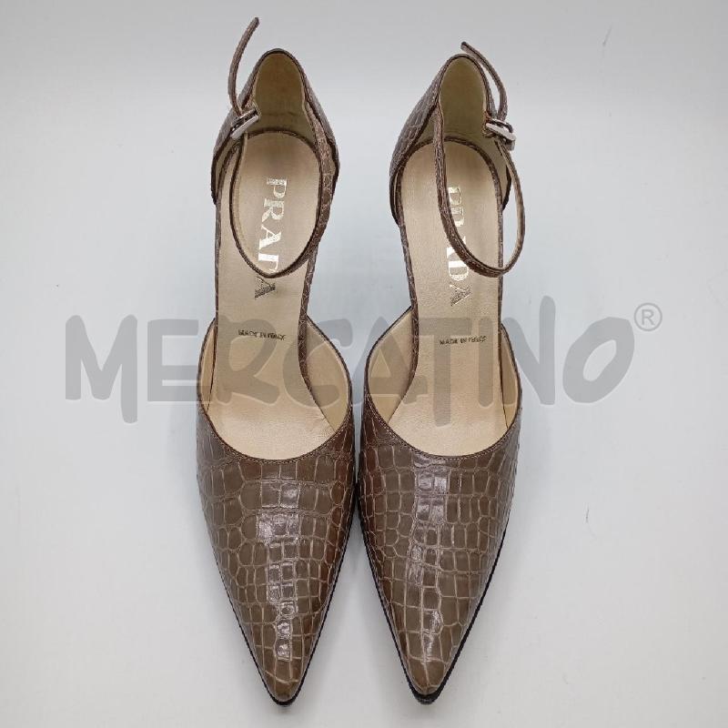 DECOLLETE PRADA IN PELLE | Mercatino dell'Usato Roma viale tirreno 1