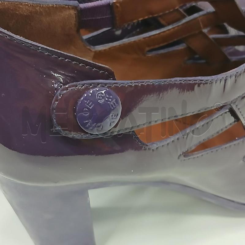 DECOLLETE SEE BY CHLOÉ SCATOLA MELANZANA  | Mercatino dell'Usato Roma viale tirreno 5