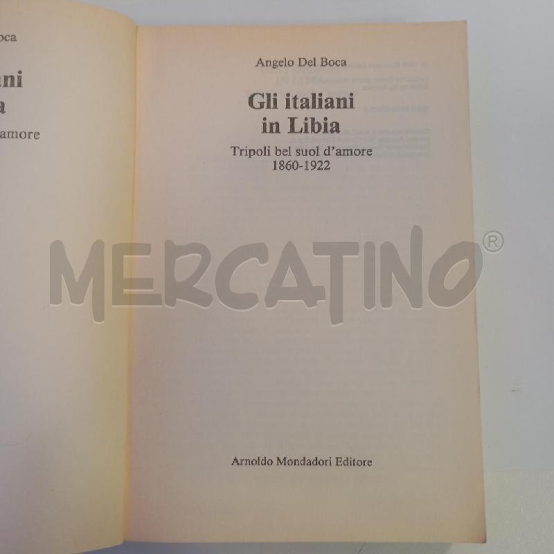 DEL BOCA GLI ITALIANI IN LIBIA | Mercatino dell'Usato Roma viale tirreno 3