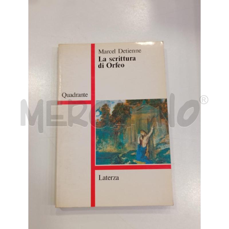 DETIENNE LA SCRITTURA DI ORFEO | Mercatino dell'Usato Roma viale tirreno 1