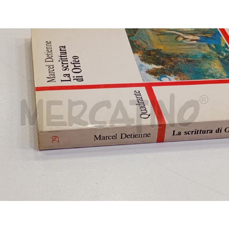 DETIENNE LA SCRITTURA DI ORFEO | Mercatino dell'Usato Roma viale tirreno 3