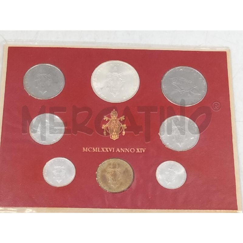 DIVISIONALE MONETE VATICANO ANNO XIV | Mercatino dell'Usato Roma viale tirreno 1
