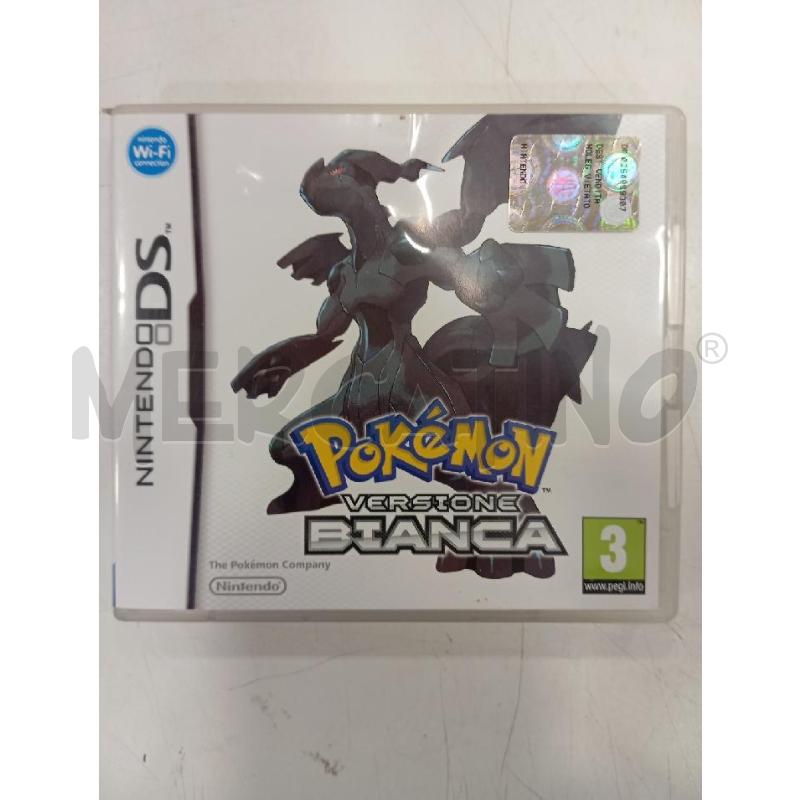 DS POKEMON VERSIONE BIANCA | Mercatino dell'Usato Roma viale tirreno 1