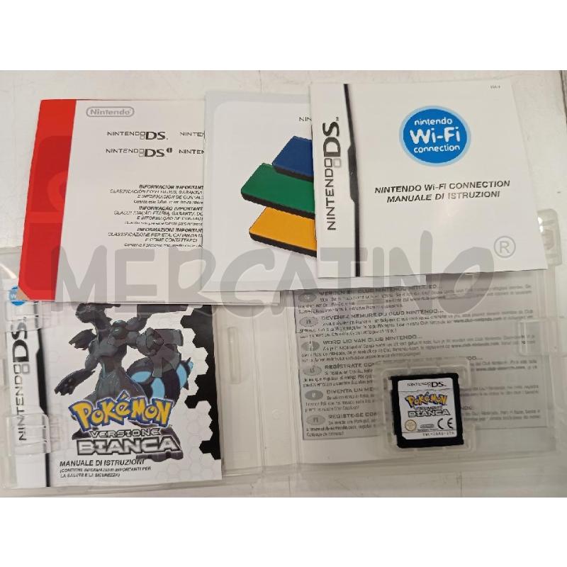 DS POKEMON VERSIONE BIANCA | Mercatino dell'Usato Roma viale tirreno 3