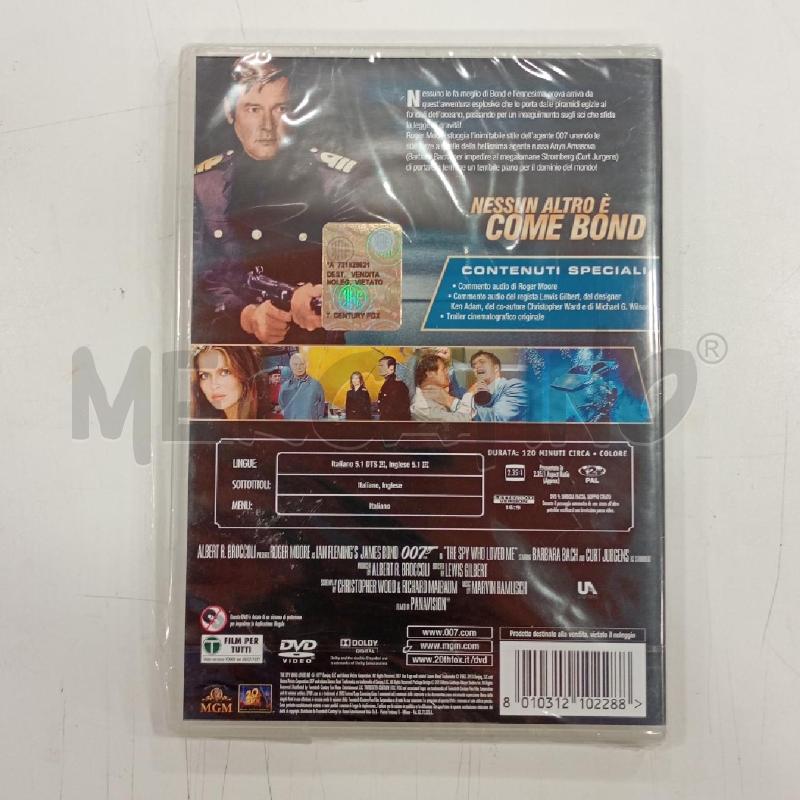DVD 007 LA SPIA CHE MI AMAVA | Mercatino dell'Usato Roma viale tirreno 2