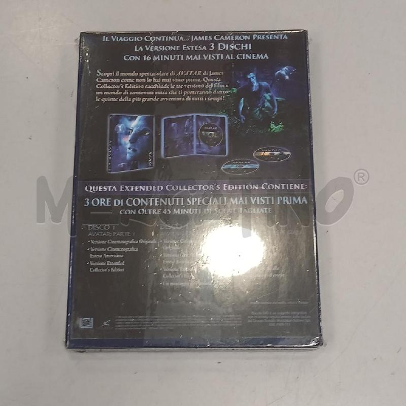 DVD AVATAR EXTENDED COLLECTOR'S EDITION SIG | Mercatino dell'Usato Roma viale tirreno 2