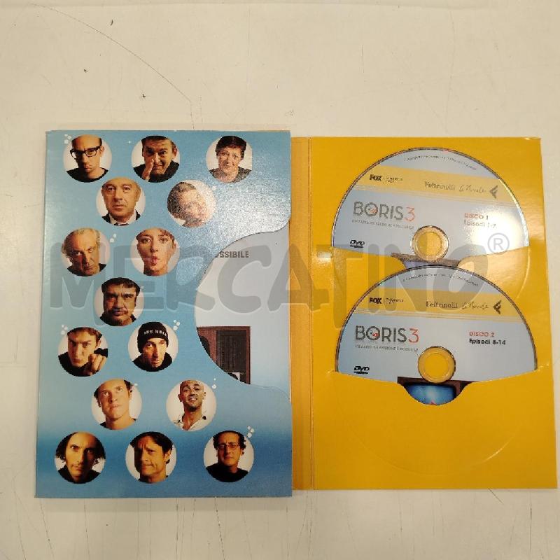 DVD BORIS 3 | Mercatino dell'Usato Roma viale tirreno 2