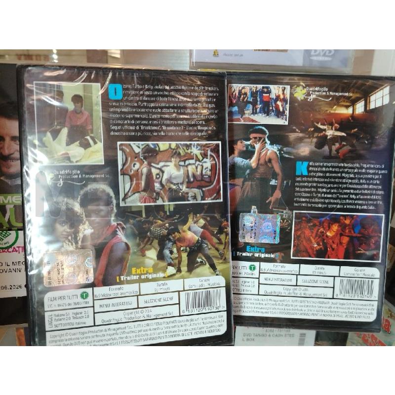 DVD BREAKDANCE SIGILLATI 2VOL | Mercatino dell'Usato Roma viale tirreno 2