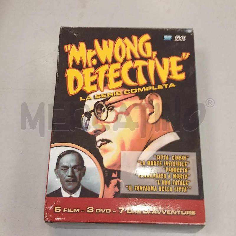 DVD COF MR. WONG DETECTIVE  | Mercatino dell'Usato Roma viale tirreno 1