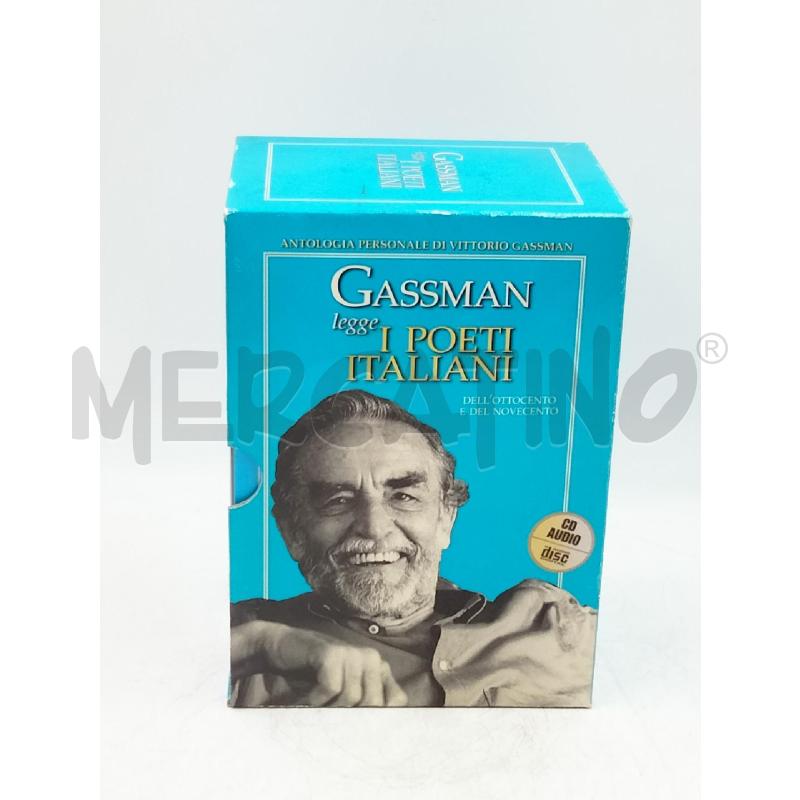DVD GASSMAN I POETI ITALIANI  | Mercatino dell'Usato Roma viale tirreno 1