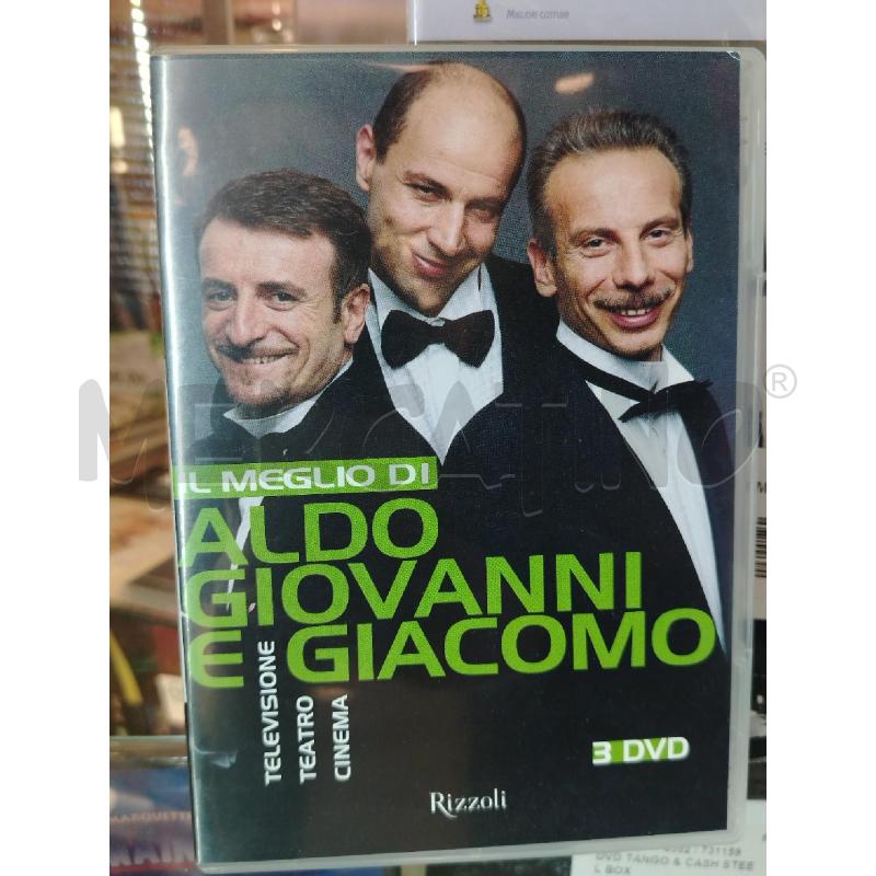 DVD IL MEGLIO DI ALDO GIOVANNI E GIACOMO | Mercatino dell'Usato Roma viale tirreno 1