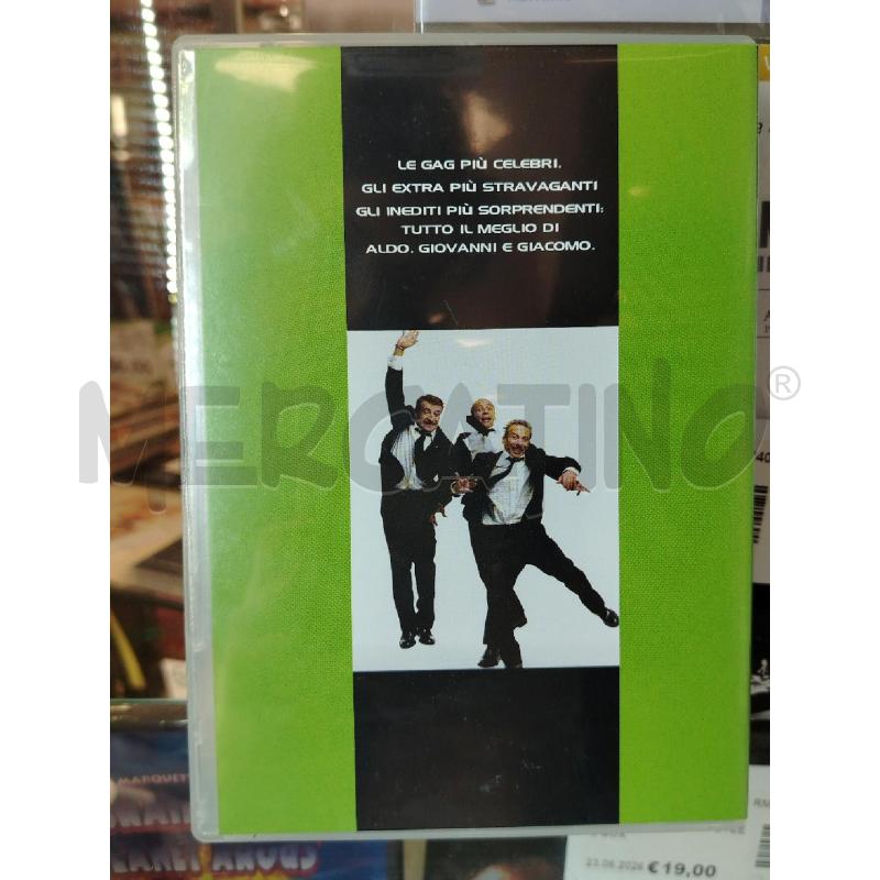 DVD IL MEGLIO DI ALDO GIOVANNI E GIACOMO | Mercatino dell'Usato Roma viale tirreno 2