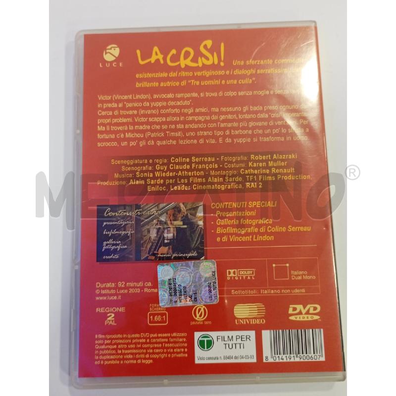 DVD LA CRISI! | Mercatino dell'Usato Roma viale tirreno 2