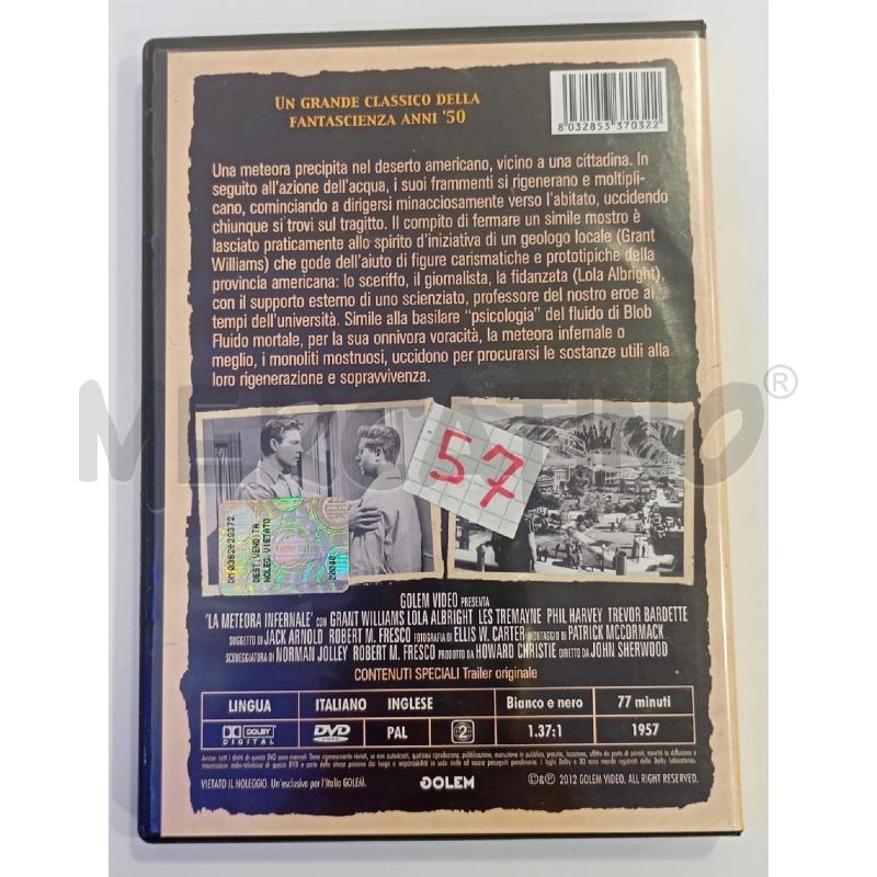 DVD LA METEORA INFERNALE | Mercatino dell'Usato Roma viale tirreno 2