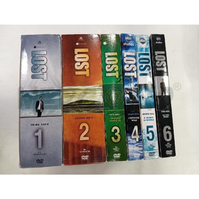 DVD LOST 1-6 | Mercatino dell'Usato Roma viale tirreno 1