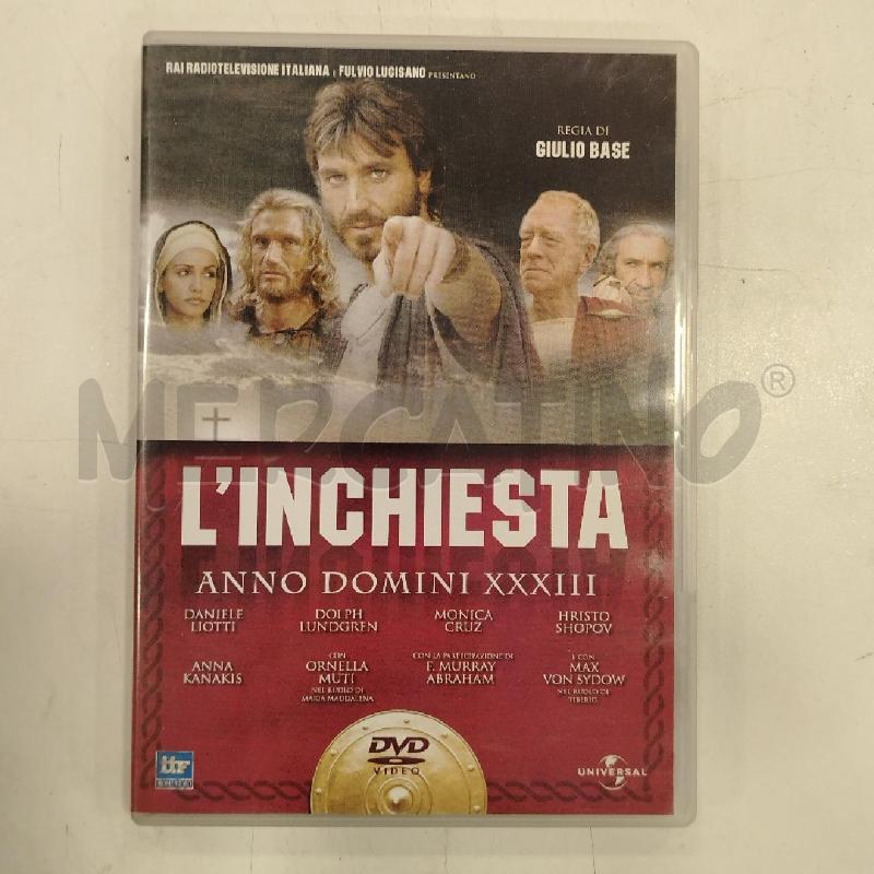 DVD L'NCHIESTA ANNO DOMINI XXXIII | Mercatino dell'Usato Roma viale tirreno 1