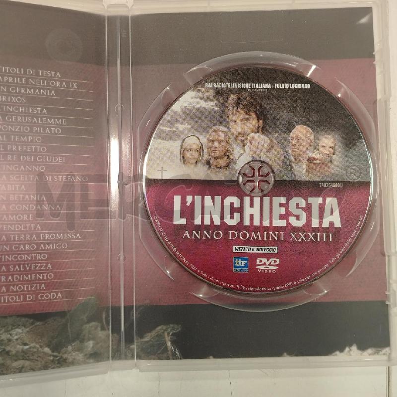 DVD L'NCHIESTA ANNO DOMINI XXXIII | Mercatino dell'Usato Roma viale tirreno 3
