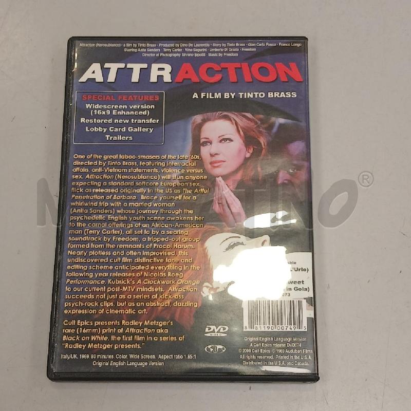 DVD NEROSUBIANCO ATTRACTION | Mercatino dell'Usato Roma viale tirreno 2