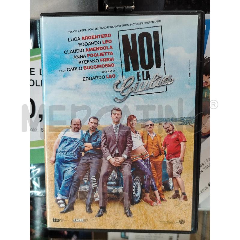 DVD NOI E LA GIULIA | Mercatino dell'Usato Roma viale tirreno 1