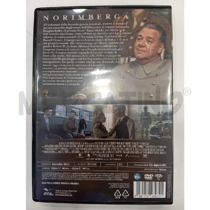 DVD NORIMBERGA | Mercatino dell'Usato Roma viale tirreno 2