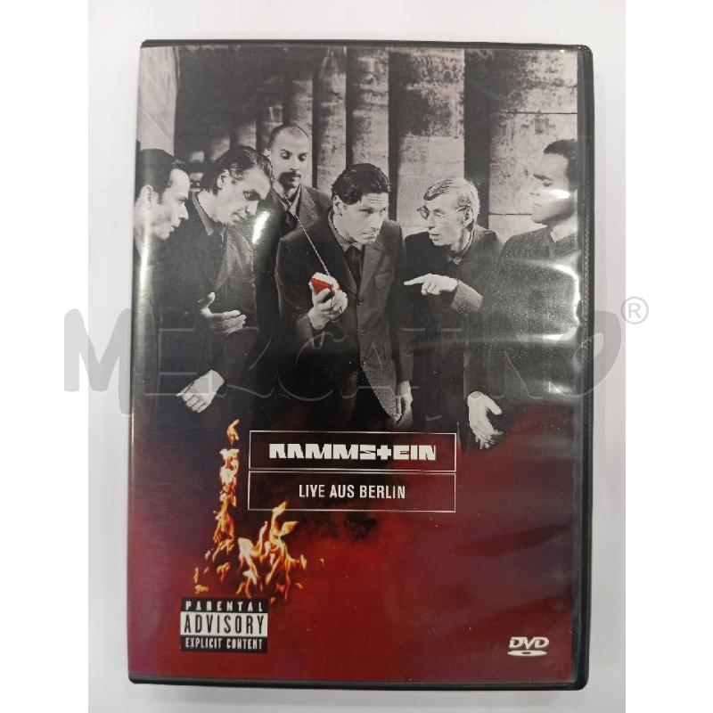 DVD RAMMSTEIN LIVE AUS BERLIN | Mercatino dell'Usato Roma viale tirreno 1