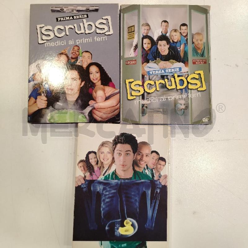 DVD SCRUBS 1-6 ALCUNI SENZA FOLDER | Mercatino dell'Usato Roma viale tirreno 1