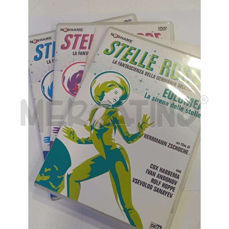 DVD STELLE ROSSE LA FANTASCIENZA DELLA GERMANIA DELL'EST  | Mercatino dell'Usato Roma viale tirreno 2
