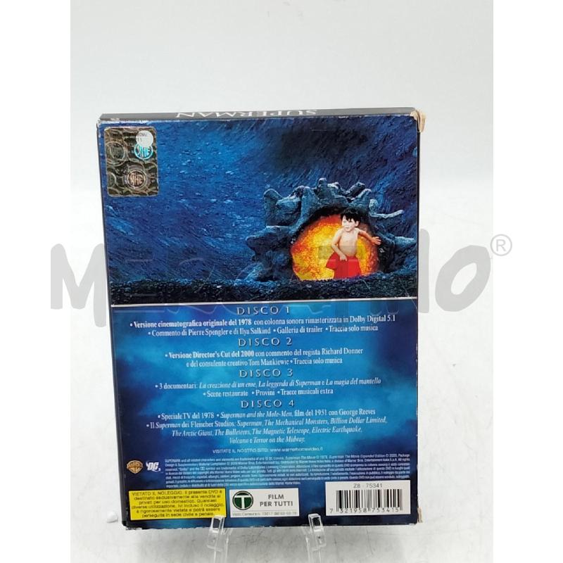 DVD SUPERMAN 4 DVD  | Mercatino dell'Usato Roma viale tirreno 2