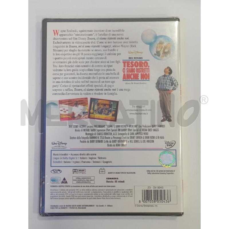 DVD TESORO, CI SIAMO RISTRETTI ANCHE NOI MINT | Mercatino dell'Usato Roma viale tirreno 2